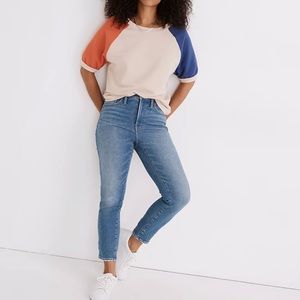 Madewell Stovepipe Jeans in Ditmas Wash- Size 25